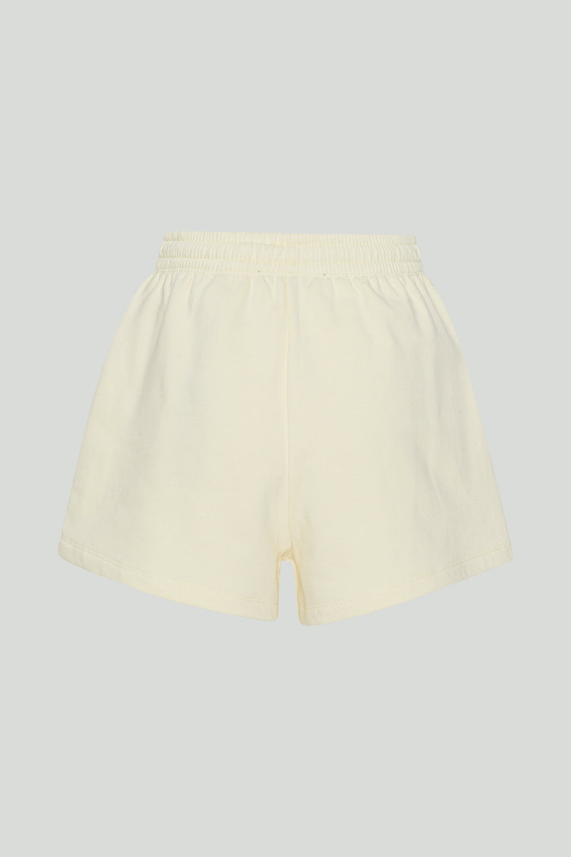 Sweat Elasticated Shorts transparent yellow