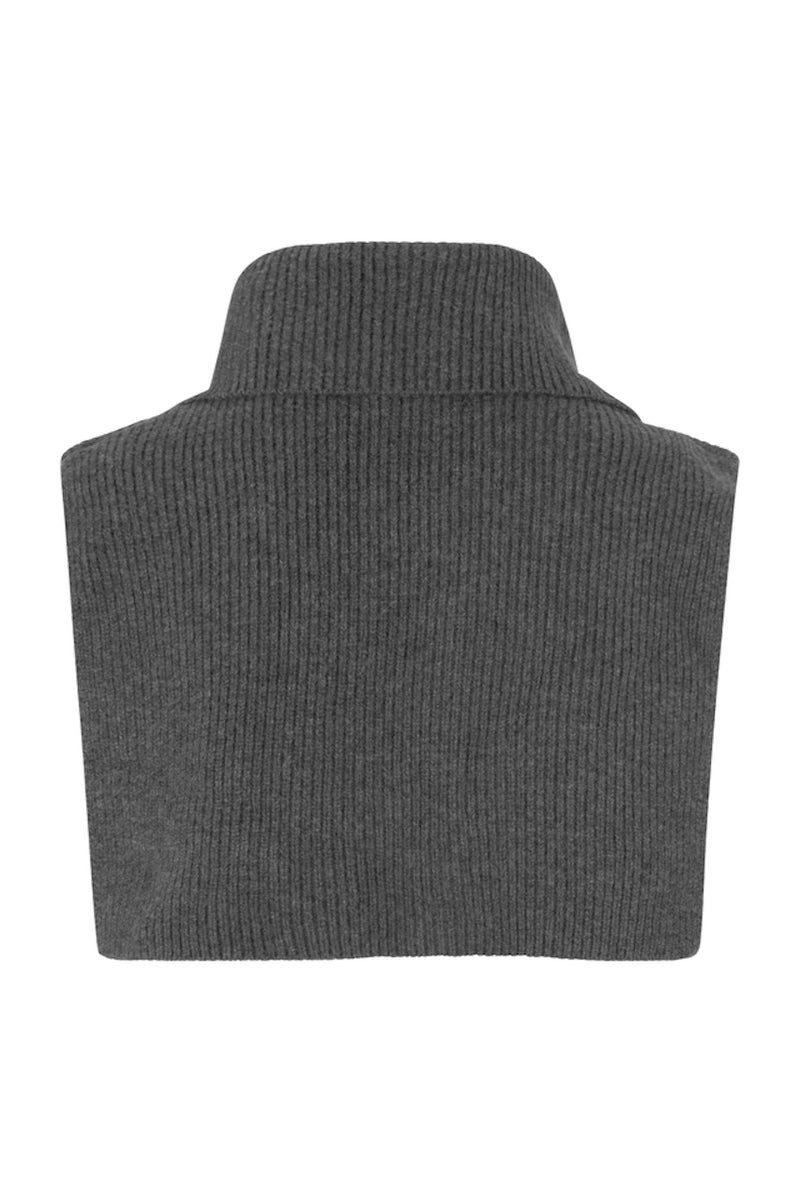 Flinti Zip Scarf gray pinstripe
