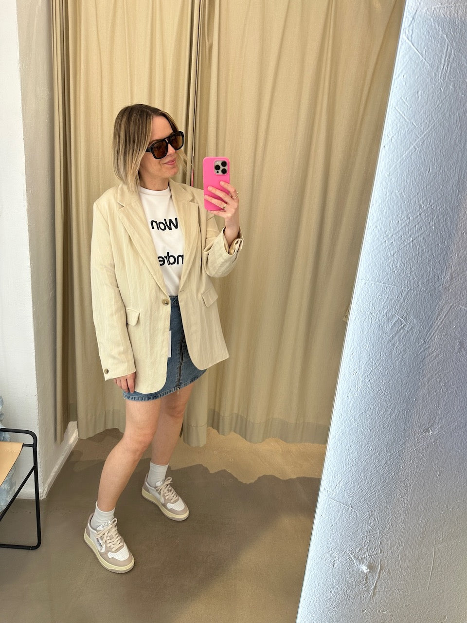 Haven Blazer brown rice