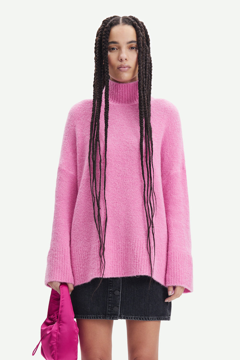 Jessi Turtleneck Pullover sachet pink