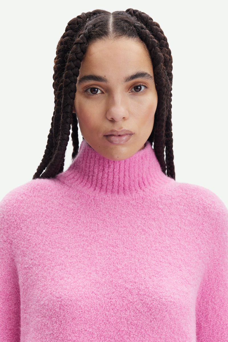 Jessi Turtleneck Pullover sachet pink