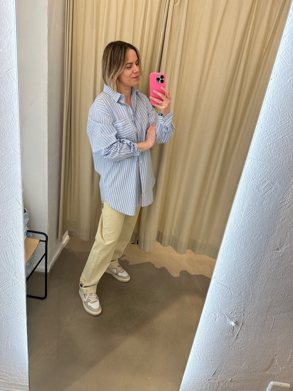 Susan Jeans sage green