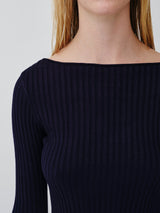 Bethany Longsleeve dark sapphire