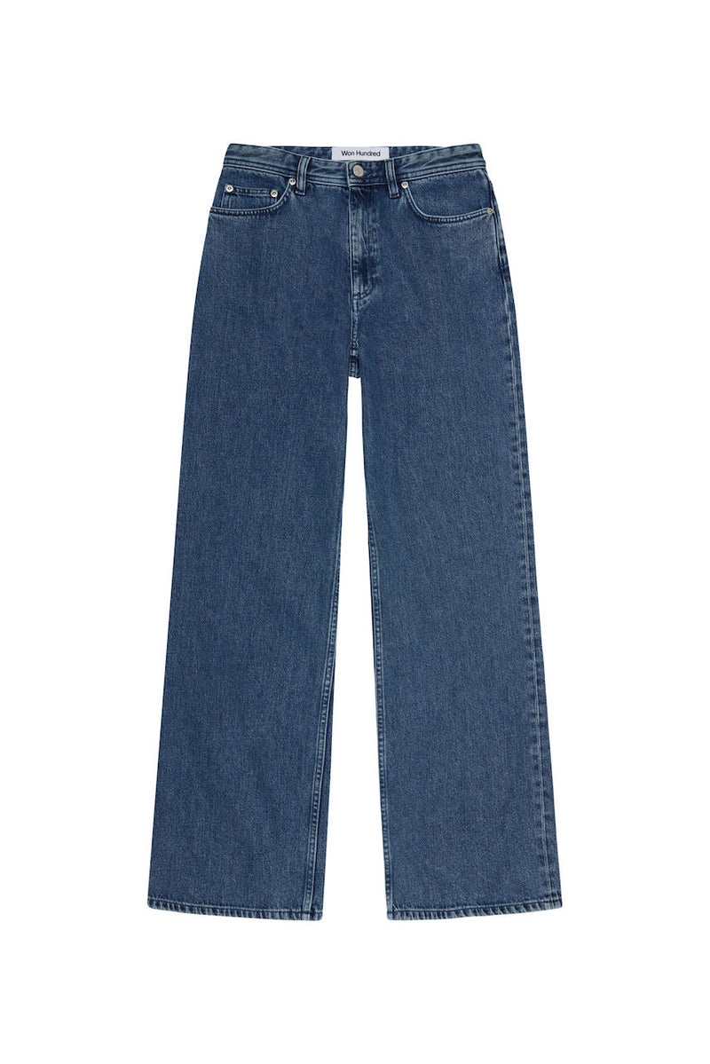 Kiri Jeans Medium Scrape Blue